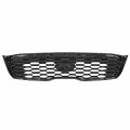 Ki1200207 Factory Style Front Bumper Grill Grille Assembly With Chrome Frame Compatible Sorento Lx L 2019-2020 Matte Black