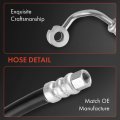 A-premium Power Steering Hose Pressure Line Assembly Compatible With Hyundai Elantra 2001-2006 Tiburon 2003-2008 L4 2 0l 3-pc