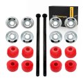 Cadillac Deville 2000 01 02 03 04 2005 Stabilizer Bar Link Set Front Polyurethane Bushing Material Red Hardware Included