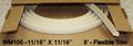 Flexible Moulding Quarter Round Wm106 11 16 X 8 Length Trim 