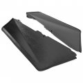 Hecasa Door Panel Compatible With 2014-2019 Arctic Cat Wildcat Trail 700 Sport Lower Extension Inserts Black 2pcs