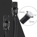 2 X 6an Ptfe Transmission Cooling Line Fits For 4l60 700r4 Th350 Th400 Chevy Silverado Impala Ss Camaro Caprice Suburban Gmc