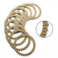 Clutch Friction Plates Compatible With Oem 21441-48b00 21441-48b10 10 For Suzuki Rf900 Rr Rt Rv Rw Rs 94-1998 Gsx-r1100