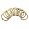 Clutch Friction Plates Compatible With Oem 21441-48b00 21441-48b10 10 For Suzuki Rf900 Rr Rt Rv Rw Rs 94-1998 Gsx-r1100