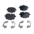 Rear Brake Pads For Bmw X3 X4 X5 X7 2018 2019 2020 2021 Non Asbestos Organic 2 Wheel Set Surestop Pro Line Series Part 