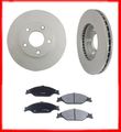 Rear Brake Rotors With Ceramic Pads Replacement Part For Honda Si 2 0l 2002-2005 