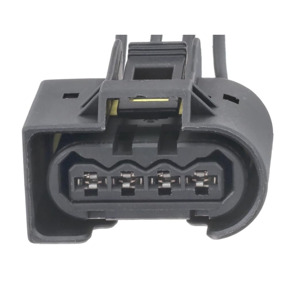 Ignition Coil Connector For Porsche Cayenne 2008 To 2018 Replacement 3c0973714 Plastic Male Female Snap On Black