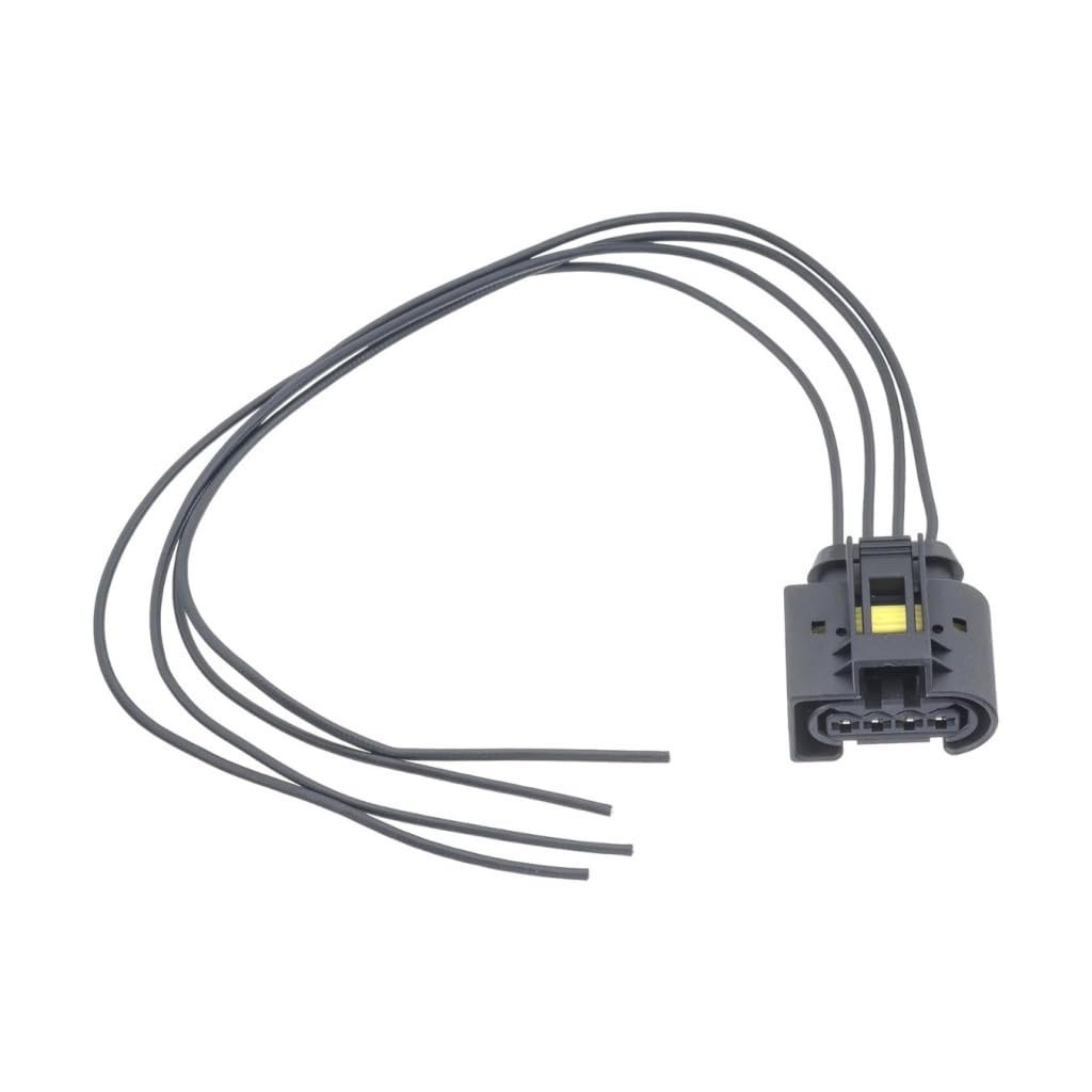 Ignition Coil Connector For Porsche Cayenne 2008 To 2018 Replacement 3c0973714 Plastic Male Female Snap On Black