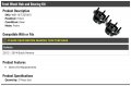Front Wheel Hub And Bearing 2 Piece Kit Compatible With 2012-2014 Buick Verano