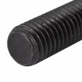 Uxcell M10x75mm Grade 8 Fully Thread External Hex Cap Screw Fastener Bolt Black 5pcs