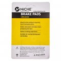 Niche Brake Pad Set For Bmw F800s F800r Ducati 998 1098 1198 848 996 Ktm 660 1290 690 Front Rear Organic 2 Pack