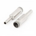 2 Pcs Diamond Drill Bits 10mm Dia Bottle Glass Tile Granite Hole Saw 