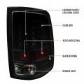 Labwork Black Tail Lights Assembly Brake Reverse Lamps Replacement For 2009-2018 Dodge Ram 1500 2010-2018 2500 3500 Driver