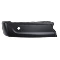 Rear Bumper End Cap Black Replacement For F150 2021-2023 With Park Assist Sensors And Auto Radar Hole Lh 