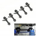 Qiilu 0 47 12mm Adjustable Cam Bolts Kit 5pcs Vehicles Steel Four Wheel Alignmentber Cam Bolt Army Green