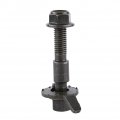 Qiilu 0 47 12mm Adjustable Cam Bolts Kit 5pcs Vehicles Steel Four Wheel Alignmentber Cam Bolt Army Green
