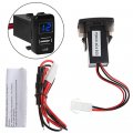 Polarlander 5v 2 1a Usb Interface Socket Car Charger And Voltage Meter Battery Monitor Use For Honda