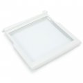 Hecasa Ap6018409 W10276341 W10167066 Refrigerator Glass Shelf For Whirlpool Kenmore Sears Clear White Plastic Wpw10276341 