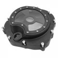 Hongk- Engine Clutch Cover See Through Compatible With Kawasaki Zx14r Zzr1400 2006-2013 Black Right B01c0sy2b2