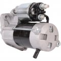 New 12 Volt3 Teeth 1 1kw Power Plgr Starter Compatible With Replacement For Massey Ferguson 360854m91 Denso 228000-8160 1 496in