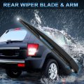 X Autohaux Rear Windshield Wiper Blade Arm Set 305mm 12 Inch For Bmw Mini Cooper 2000 2001 2002 2003 2004 2005 2006
