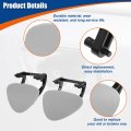 Uxcell Front Left Right Headlight Washer Spray Nozzle Cover For Mercedes Benz E-class W211 E280 E320 E350 E550 2007-2009 No