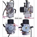 Waltyotur 2pcs 34mm Carburetor Carb With Jet Kit Replacement For Yamaha Banshee