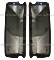 Door Mirror Cover Gloss Black Driver Passenger Side Fit 2008-2022 Volvo Vnl 670 780 630 730 860 Trucks