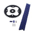 Fits Honda Trx300ex 300ex 520-86 Blue O Ring Chain Sprocket Black 12 38 