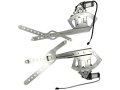 Front Window Power Regulator And Motor Assembly Kit Left Right Compatible With 1988-1999 Chevy C1500 