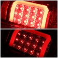 Auto Dynasty C-tube 3d Stripe 12-led Tail Lights Brake Lamp For Chevy Silverado 1500 2500hd 3500hd 2007-2013 Driver And 