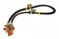 Britpart Flexible Brake Hose Front Right Hand To Caliper Compatible With Land Rover Range P38 1995-2002 Part Anr3258
