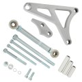 Alternator Bracket Tension Rod Kit For 1968-1993 Ford 289 302 5 0l V8 Generator Mounting Brackets Aluminum Silvery 
