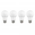 4pk Satco 9 5w 120v A19 Led E26 Medium Base 800 Lumens 3000k