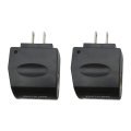 Black 500mah 110v-240v Ac Plug To 12v Dc Car Cigarette Lighter Converter Socket Adapter