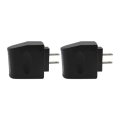 Black 500mah 110v-240v Ac Plug To 12v Dc Car Cigarette Lighter Converter Socket Adapter