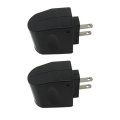 Black 500mah 110v-240v Ac Plug To 12v Dc Car Cigarette Lighter Converter Socket Adapter