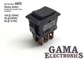 Mini 3 Position Double Pole On-off-on Rocker Switch Dpdt