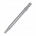 Uxcell 10 Pcs 60mm Long 4mm Dia Round Shank T10 Magnetic Torx Screwdriver Bits