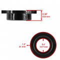 Caltric Front Suspension A-arm Bushings Compatible With Arctic Cat Triple Touring 600 1999 2000