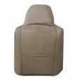 Secosautoparts Passenger Side Top Leather Seat Cover Tan Compatible With Fordor 250 350 F 450 F 550 2003 2004 2005 2006 2007
