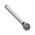 Kct126465 Sd-5 Ball Shape Carbide Bur Single Cut 2 In Diameter 1 4 Shank 
