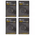 Niche Brake Pad Set For Husqvarna Cr50 Sm50 Ktm 50 65 45113030000 Front Rear Organic 4 Pack