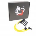 Aip Electronics Dragon Fire Performance 8 5mm Yellow Low Resistance Spark Plug Wires Compatible With 1992-2000 Acura El And
