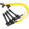 Aip Electronics Dragon Fire Performance 8 5mm Yellow Low Resistance Spark Plug Wires Compatible With 1992-2000 Acura El And