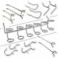 100pc 1 8 Heavy Duty Peg Board Organizer Assortment 