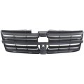 Front Grille Assembly For Dodge Grand Caravan 2008 2009 2010 Textured Dark Gray Plastic Shell And Insert Ch1200310 5113126aa 