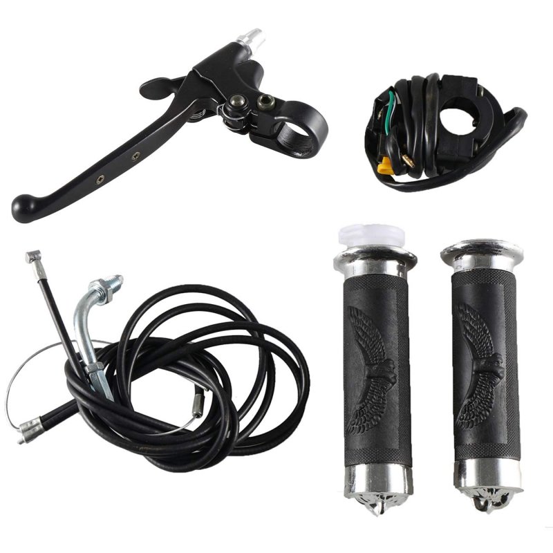 Jrl Throttle And Clutch Kit Fits For 49cc 60cc 66cc 80cc Engine Motorized Bicycle