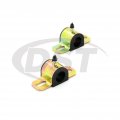 Pro-thane Greasable Sway Bar Bushings Universal 7 8in Type A Bracket Black Part Number 19-1156-bl Polyurethane Suspension Kit 