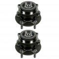 Ocpty New Wheel Hub Bearings Rear Axle 5 Lugs With Abs Lh Or Rh Compatible For Mitsubishi Outlander 2007-2013 Oe 512380 Pack Of